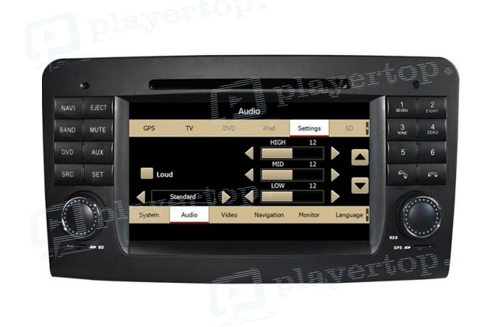 Autoradio GPS Mercedes ML W164